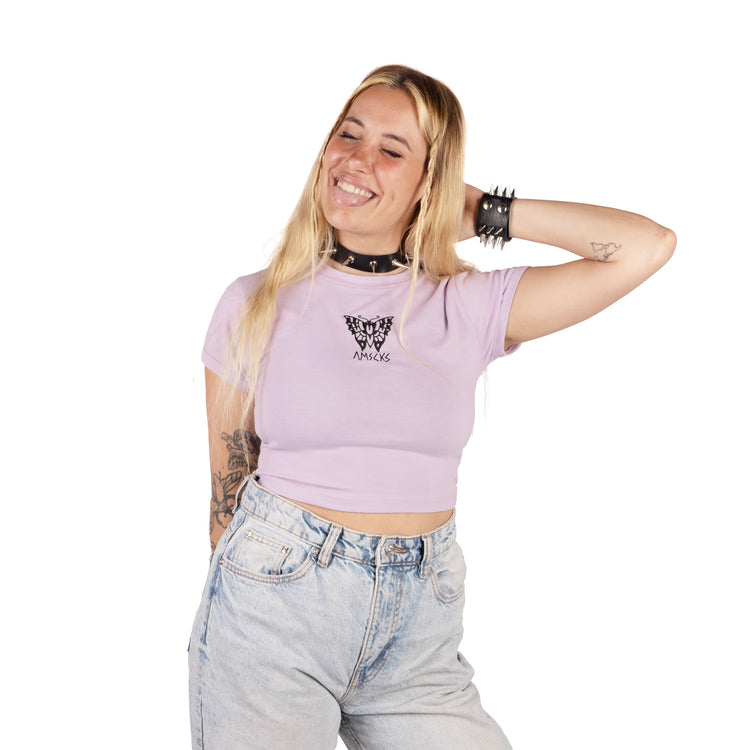 Lavanda Moth - Crop Top
