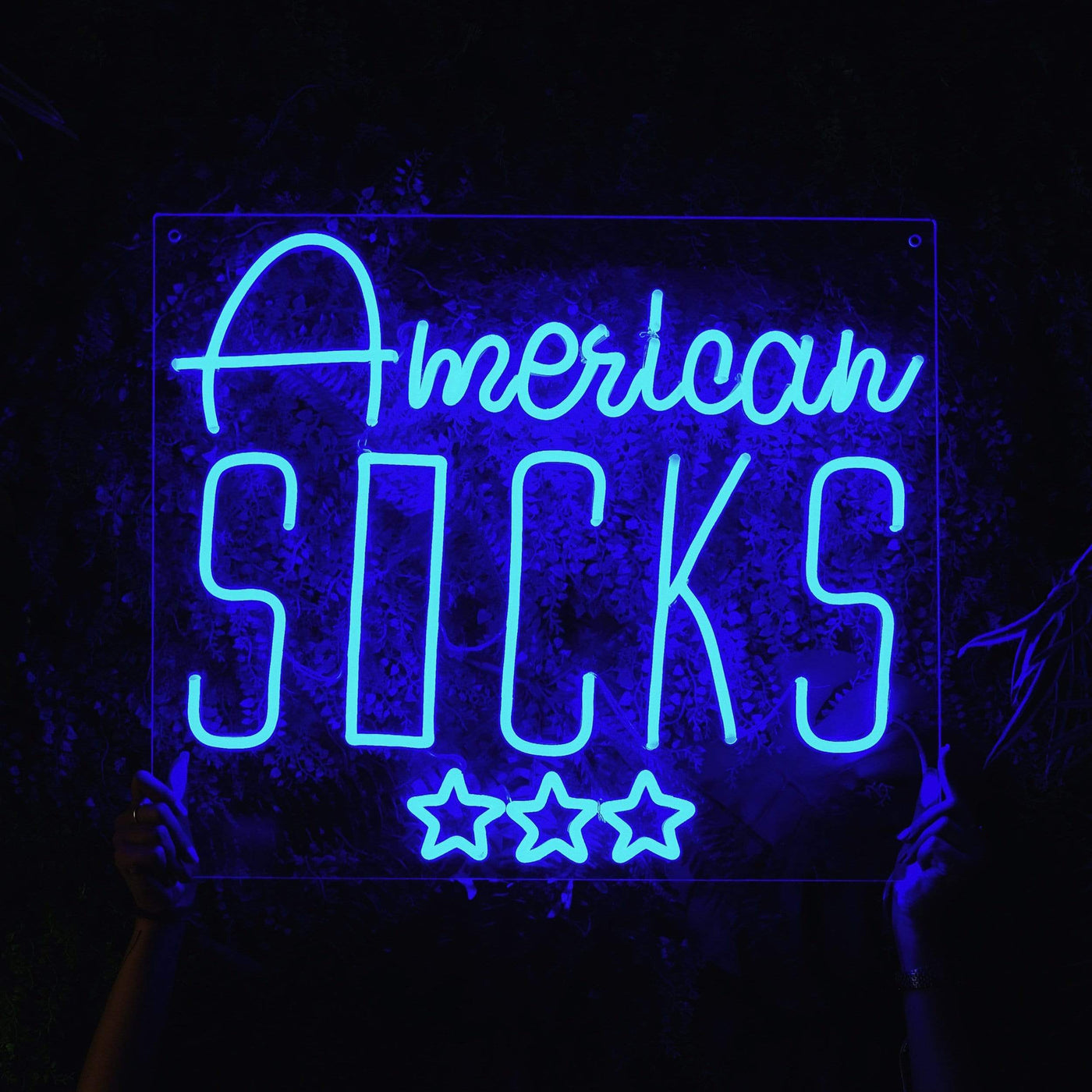 AMERICAN SOCKS Classic Logo - Neon Light