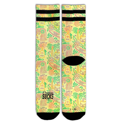 American Socks Tropical Vibe - Mid High
